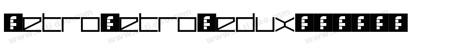 MetroRetroRedux字体转换