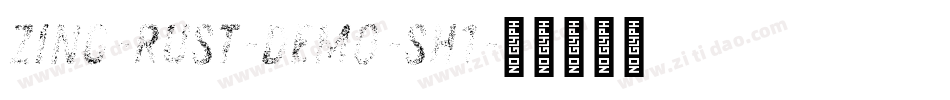 Zing-Rust-Demo-Sh1字体转换
