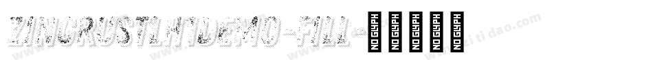 ZingRustLH1Demo-Fill字体转换 ZingRustLH1Demo-Fill字体转换