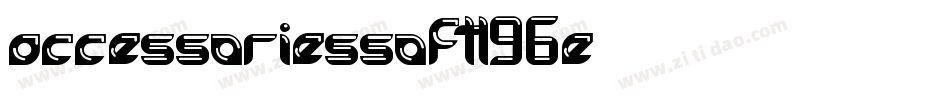 AccessoriesSoft-196e字体转换