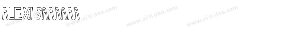 Alexis字体转换