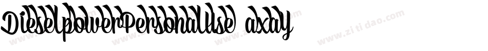 DieselpowerPersonalUse-axaY5字体转换