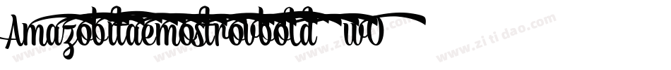 Amazobitaemostrovbold-3wO6字体转换