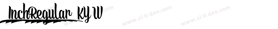 7InchRegular-KYW字体转换