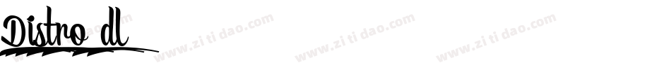 Distro-dl7字体转换