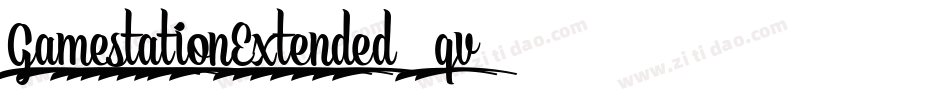 GamestationExtended-9qv7字体转换