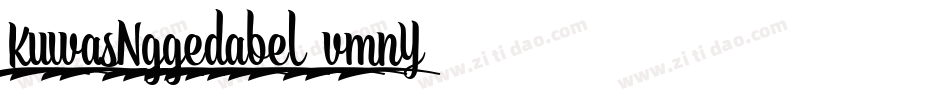 KuwasNggedabel-vmnY7字体转换