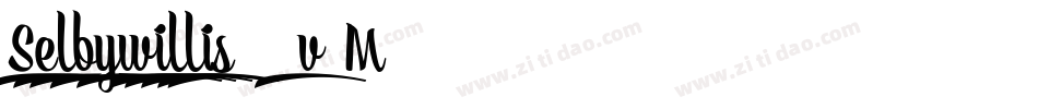 Selbywillis20-v4M7字体转换