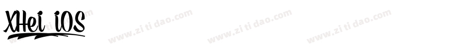 XHei-iOS7字体转换