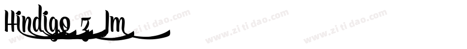 Hindigo-z8Jm3字体转换