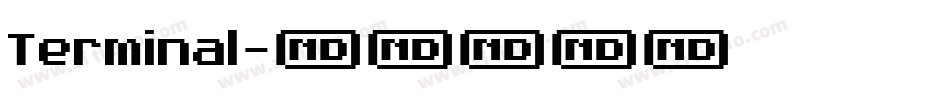 Terminal字体转换