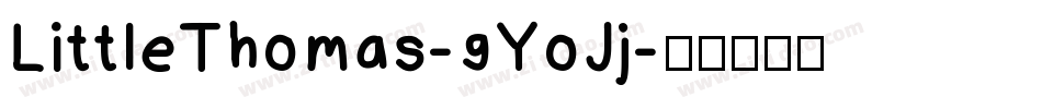 LittleThomas-9YoJj字体转换