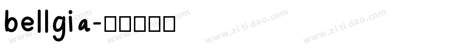bellgia字体转换