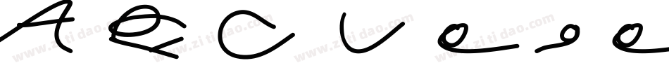 ABCLogosXYZCrazy-Oblique字体转换