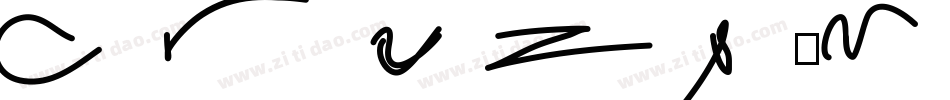 Crazy-Metro-2字体转换