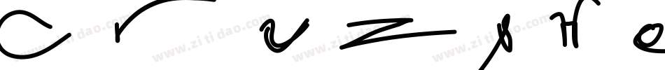 CrazyHorse-vjR4字体转换