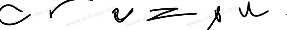 CrazyWeekend-XVD9字体转换