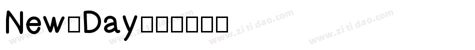New-Day字体转换