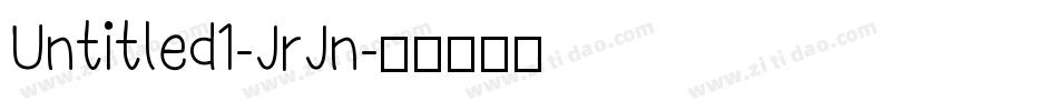 Untitled1-JrJn字体转换