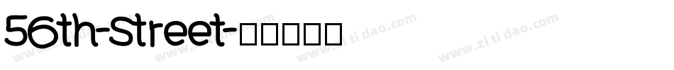 56th-Street字体转换