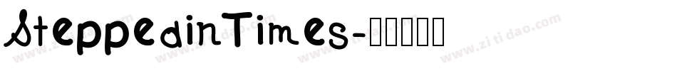 SteppedinTimes字体转换