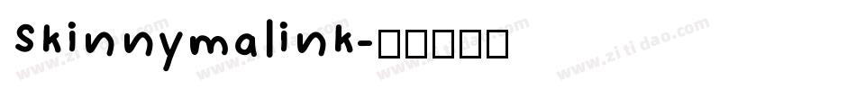Skinnymalink字体转换