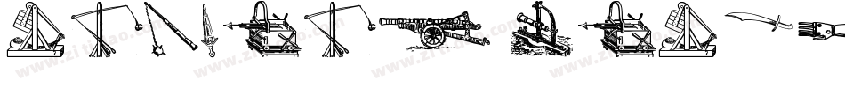 Ancient-Weapons字体转换