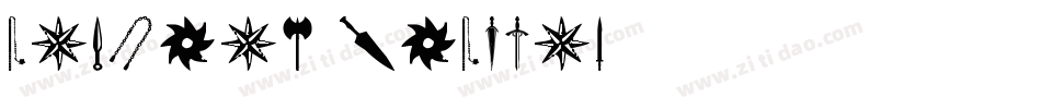 Ancient-Weapons字体转换
