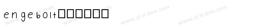 engeboit字体转换