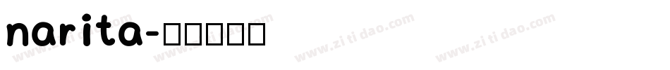 narita字体转换