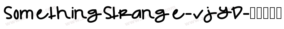SomethingStrange-vjYD字体转换