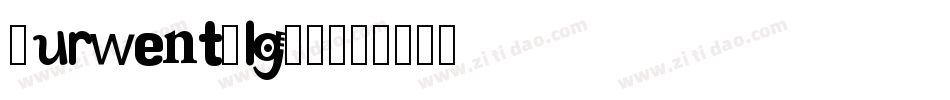 Durwent-lg20字体转换