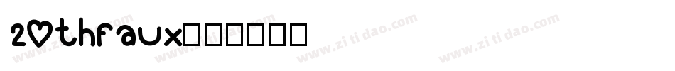 20thfaux字体转换