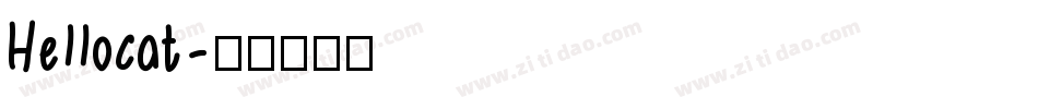 Hellocat字体转换