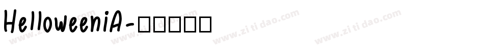 HelloweeniA字体转换