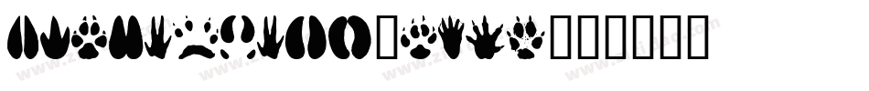 AnimalCaps-gB41字体转换