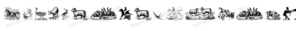 AnimalsOldCutsTwo-5zoV字体转换