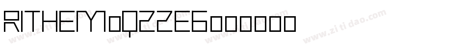 Rithem-qZ2E6字体转换 Rithem-qZ2E6字体转换