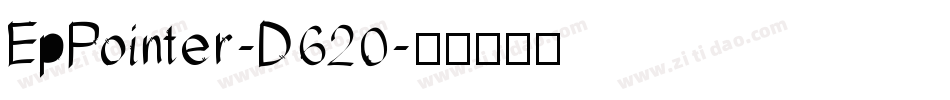 EpPointer-D620字体转换