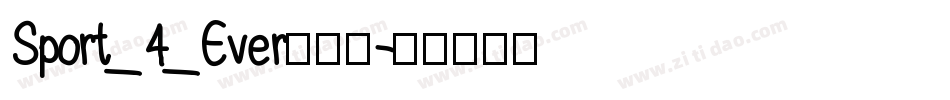 Sport_4_Ever转换器字体转换