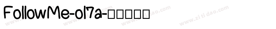FollowMe-ol7a字体转换