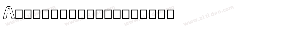 AMOceanusBold字体转换