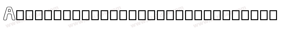AmTypewriterEF-BoldCond字体转换