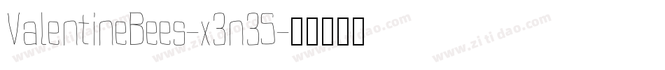 ValentineBees-x3n35字体转换
