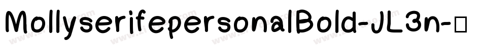MollyserifepersonalBold-JL3n字体转换