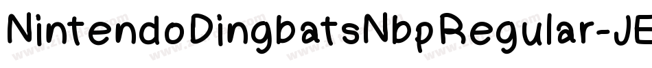 NintendoDingbatsNbpRegular-JE3n字体转换 NintendoDingbatsNbpRegular-JE3n字体转换