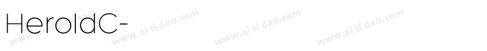 HeroldC字体转换