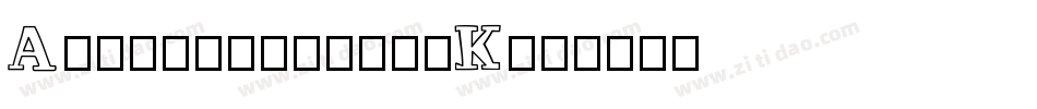 Antariksa-rl4K字体转换