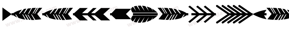 ArrowheadRegular-a8zR字体转换