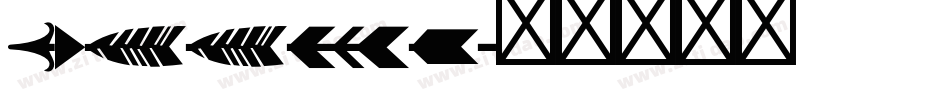 TArrow字体转换